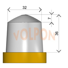 Volpon NN-40 размеры круглого тампона